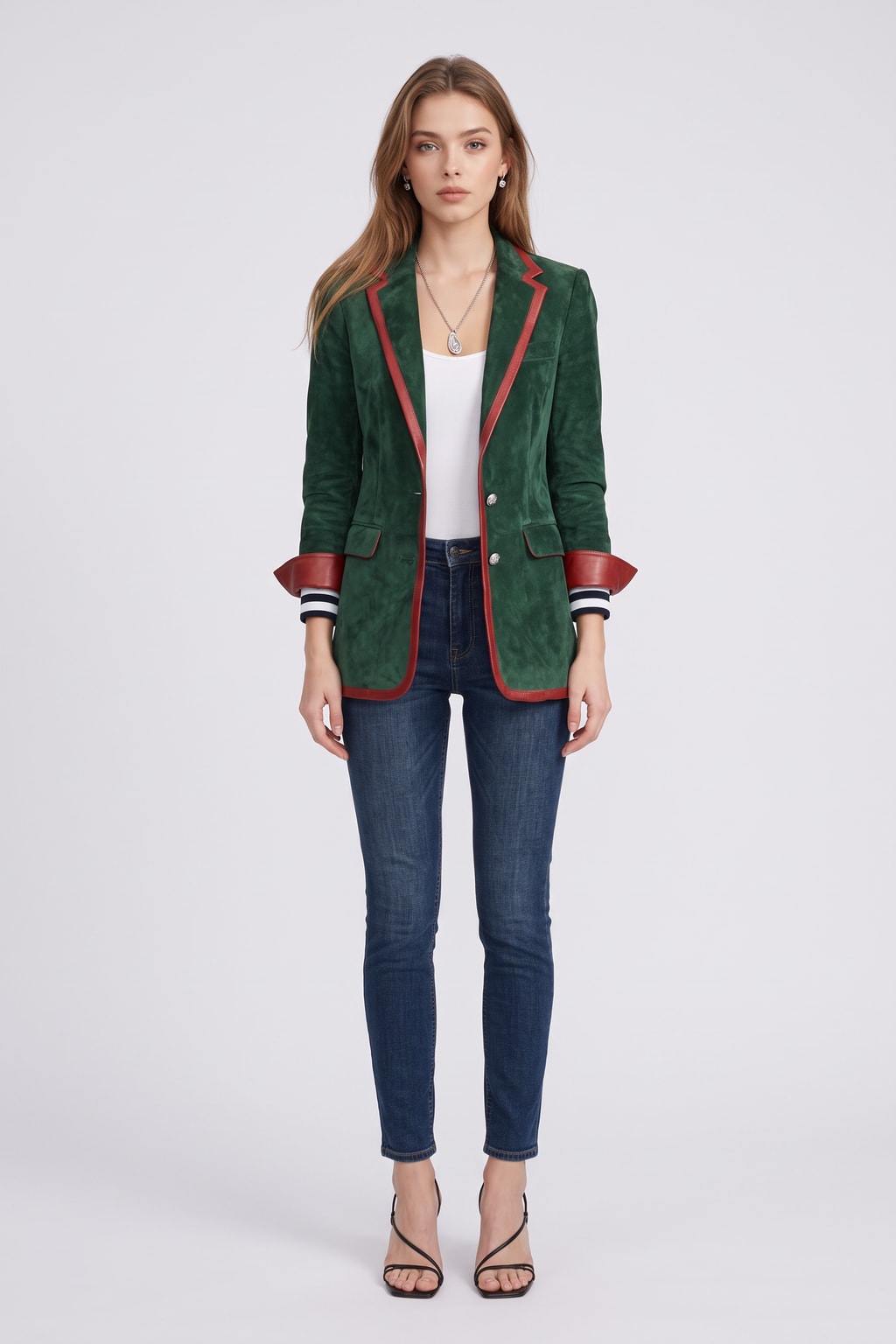 Retro Casual Blazer with Retro Fit - 4