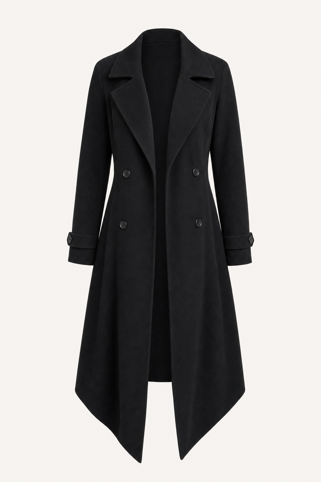 Belted Longline Trench Coat in Three Colors