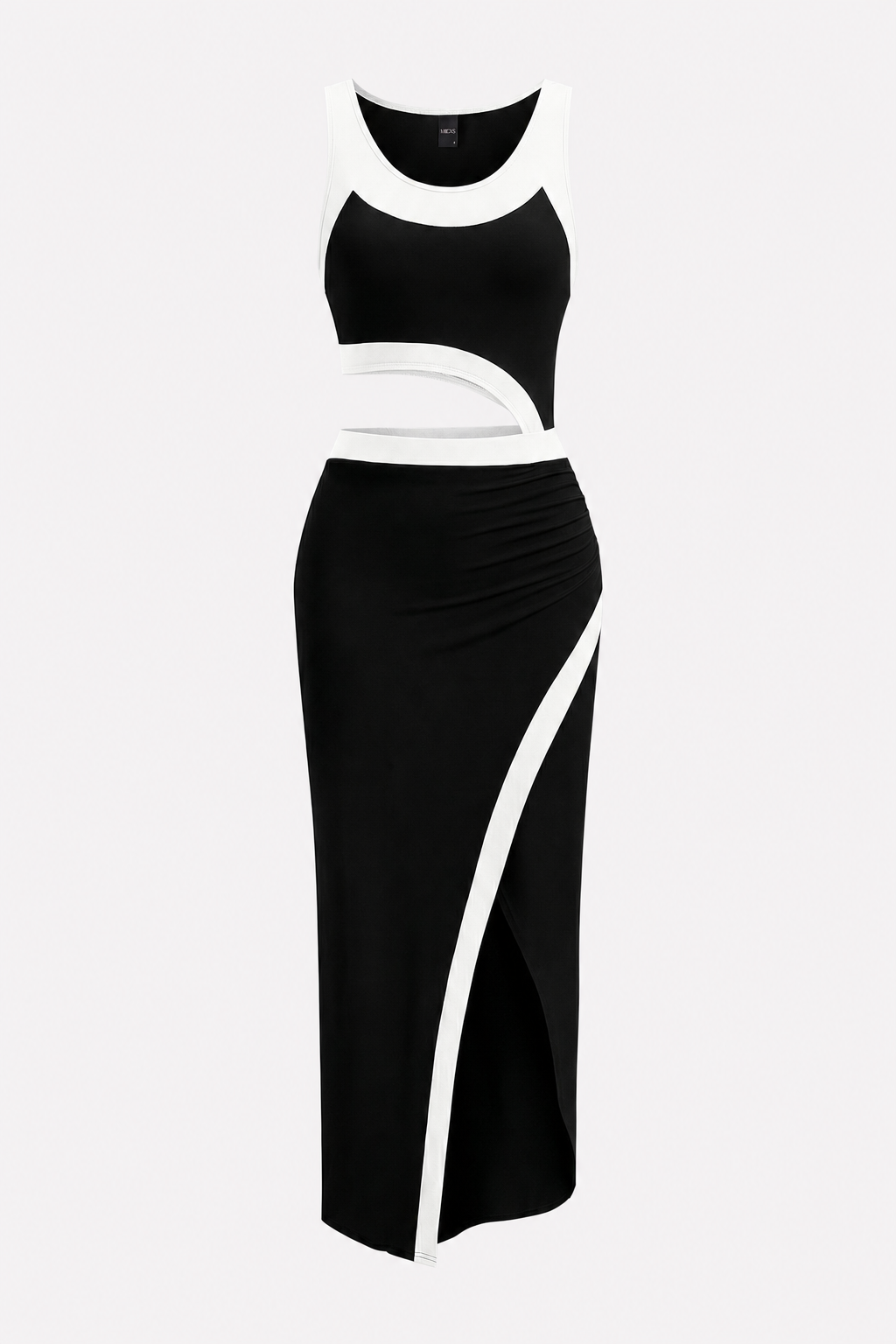 Cut-Out Jersey Midi Dress - view 5