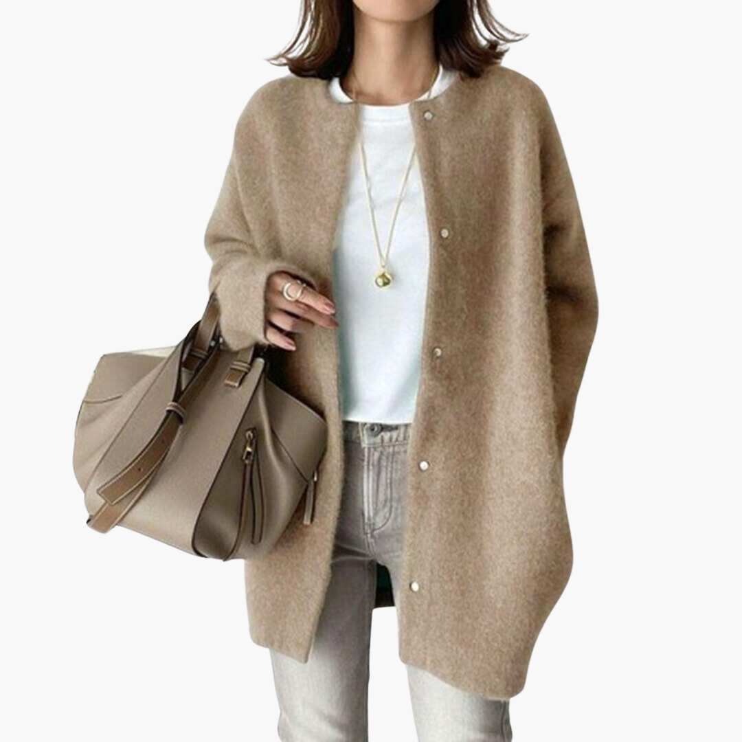 Insulated Shawl Collar Winter Coat - view 2