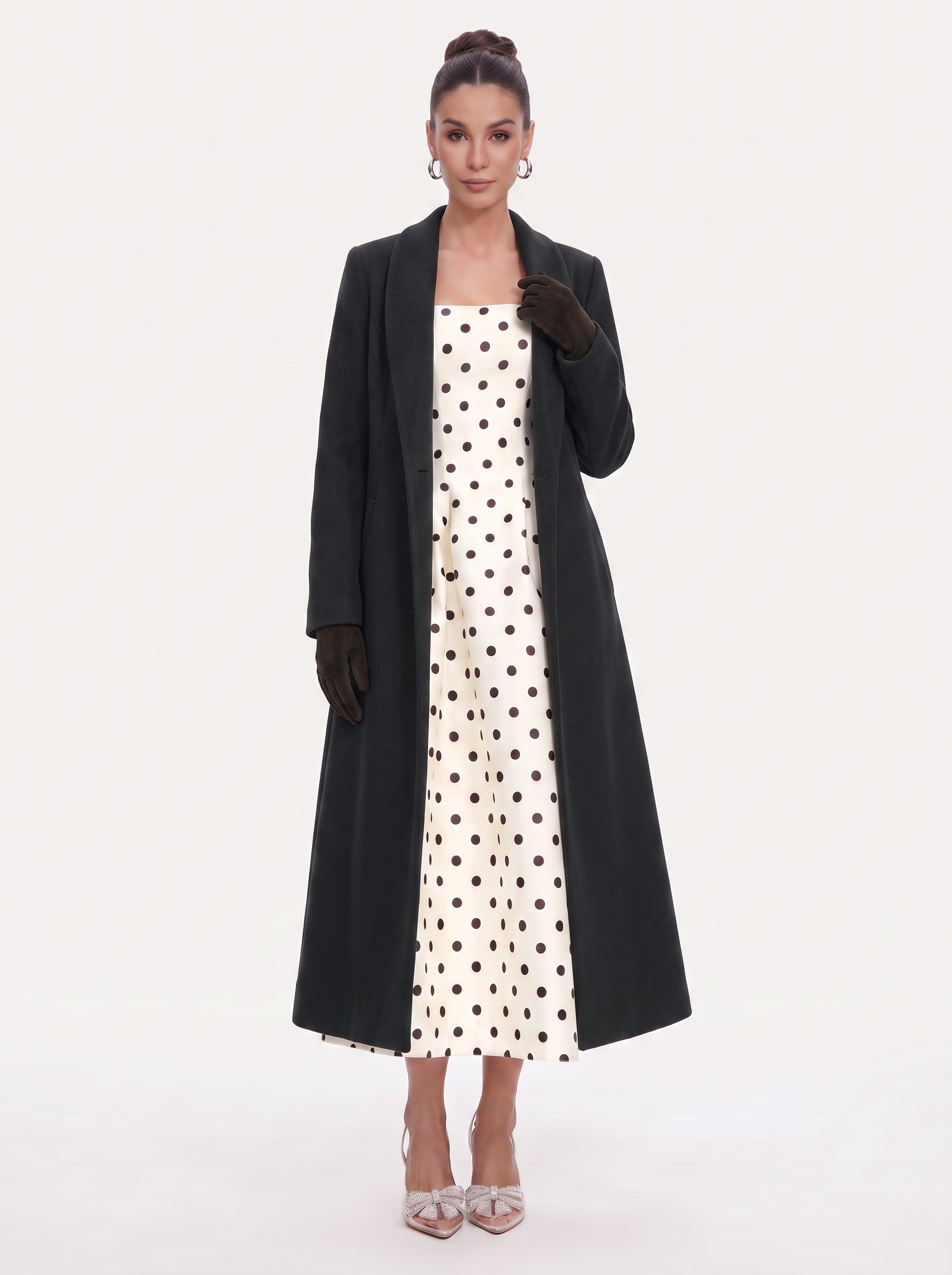 Longline Open-Front Coat in Extended Sizes - view 3