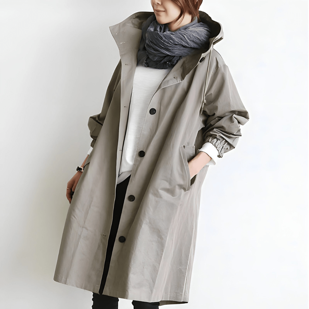 Lightweight hooded jacket with relaxed fit - view 2