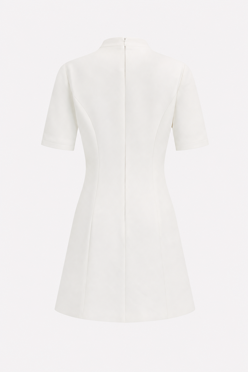 Off-White Frog Button Mini Dress - view 5