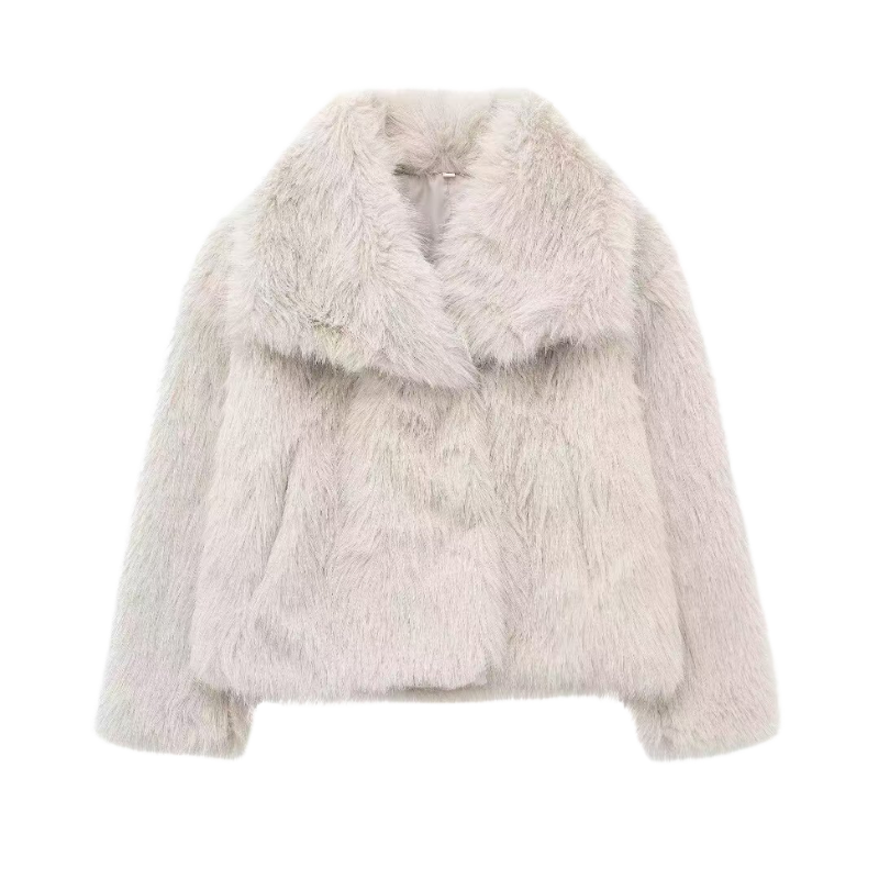 Oversized Coat With Structured Collar - view 5