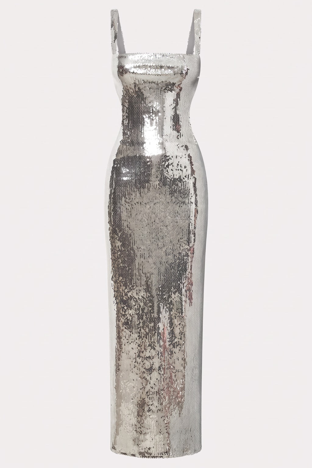 Stretch Dress With Open Back - 1