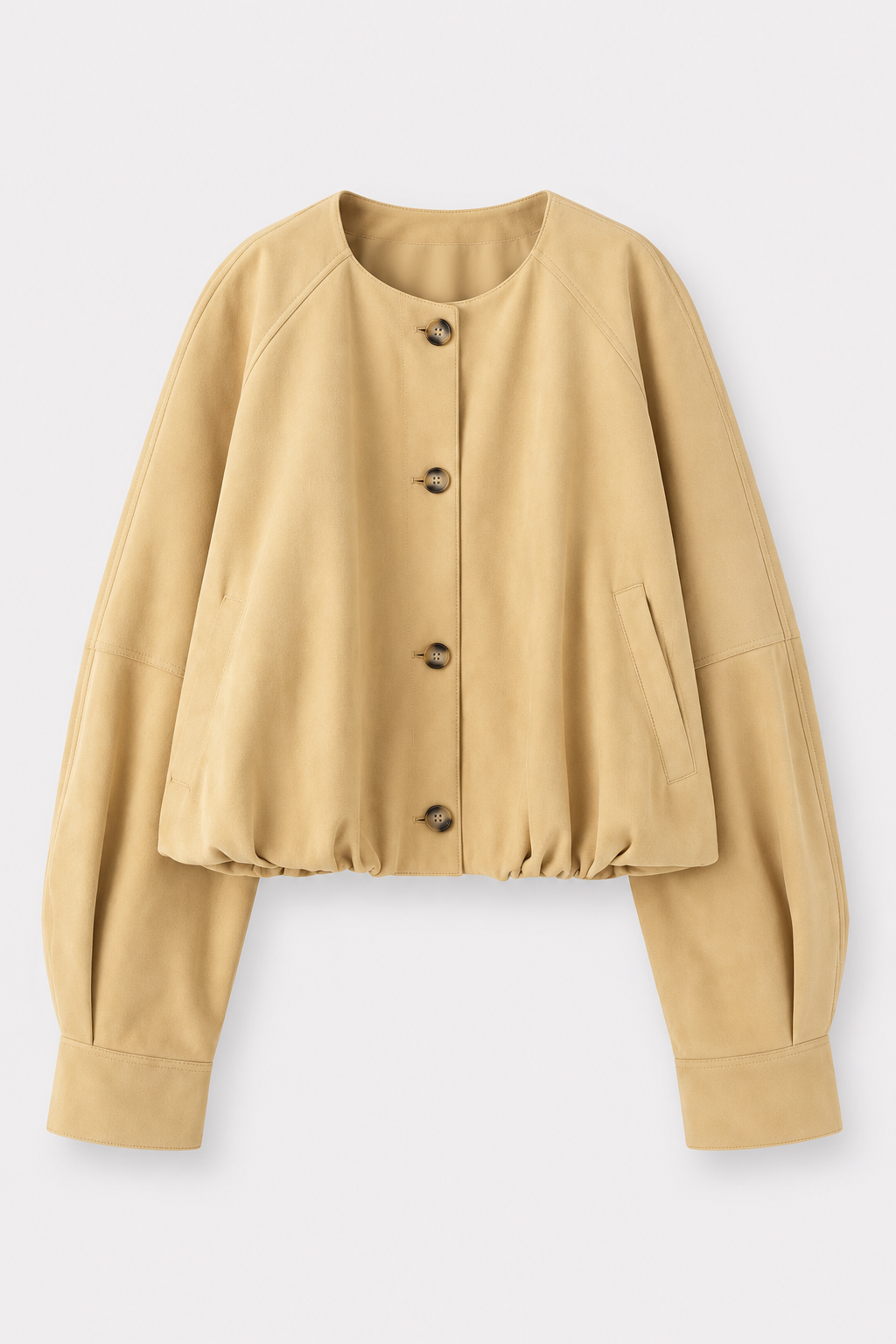 Polyester Coat Single-Breasted Casual Jacket - 8