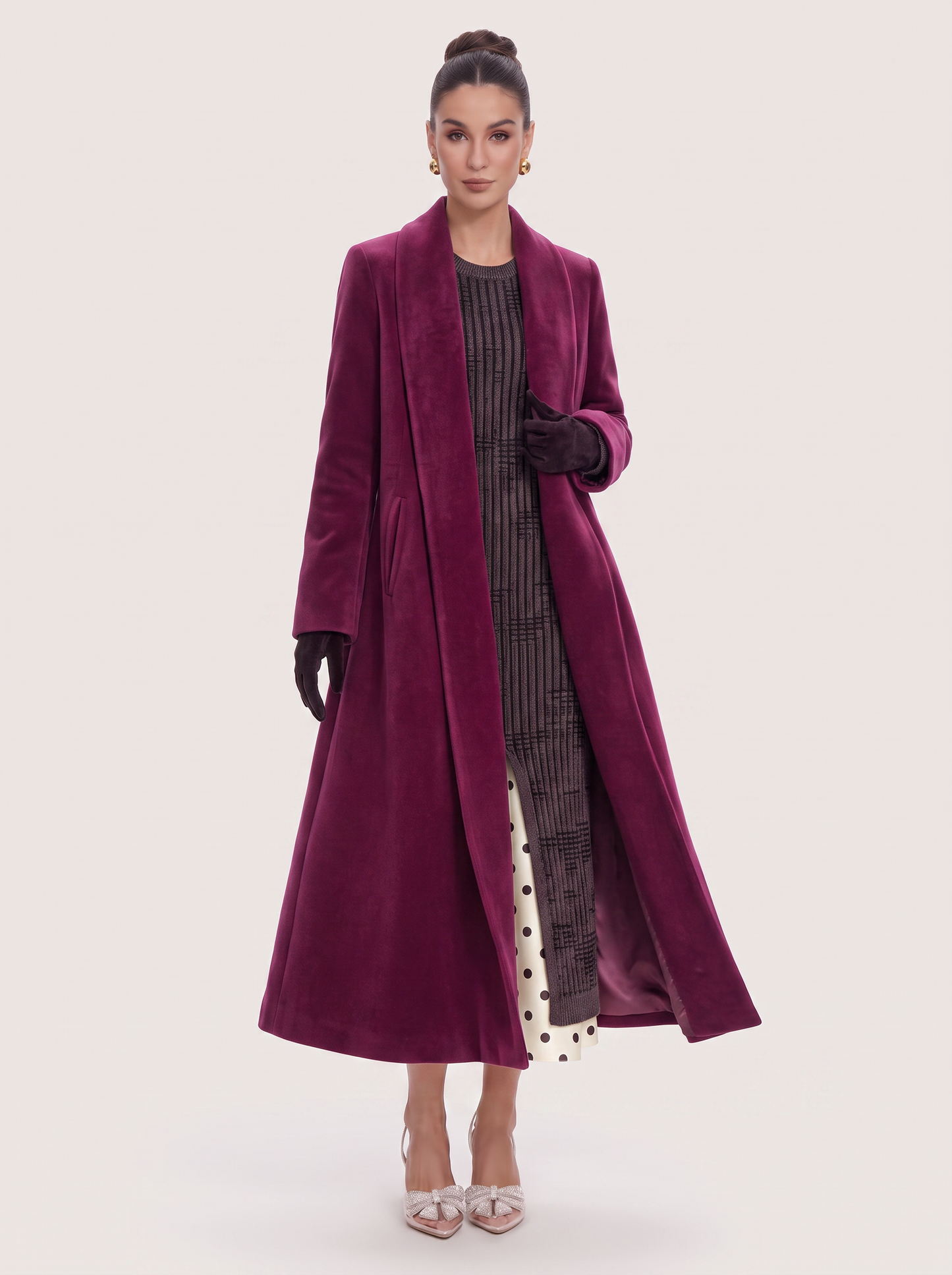 Longline Open-Front Coat in Extended Sizes - view 9