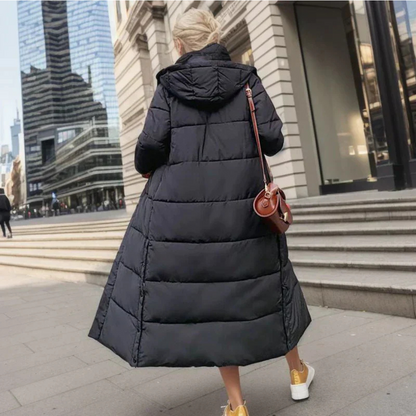 Wool blend winter coat with tailored fit - view 6