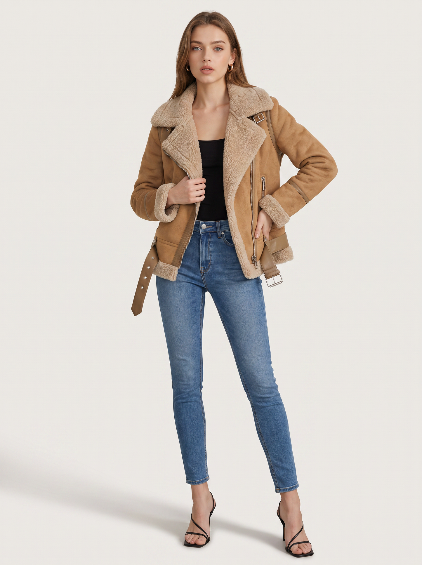 Thermal-lined aviator bomber jacket - view 3