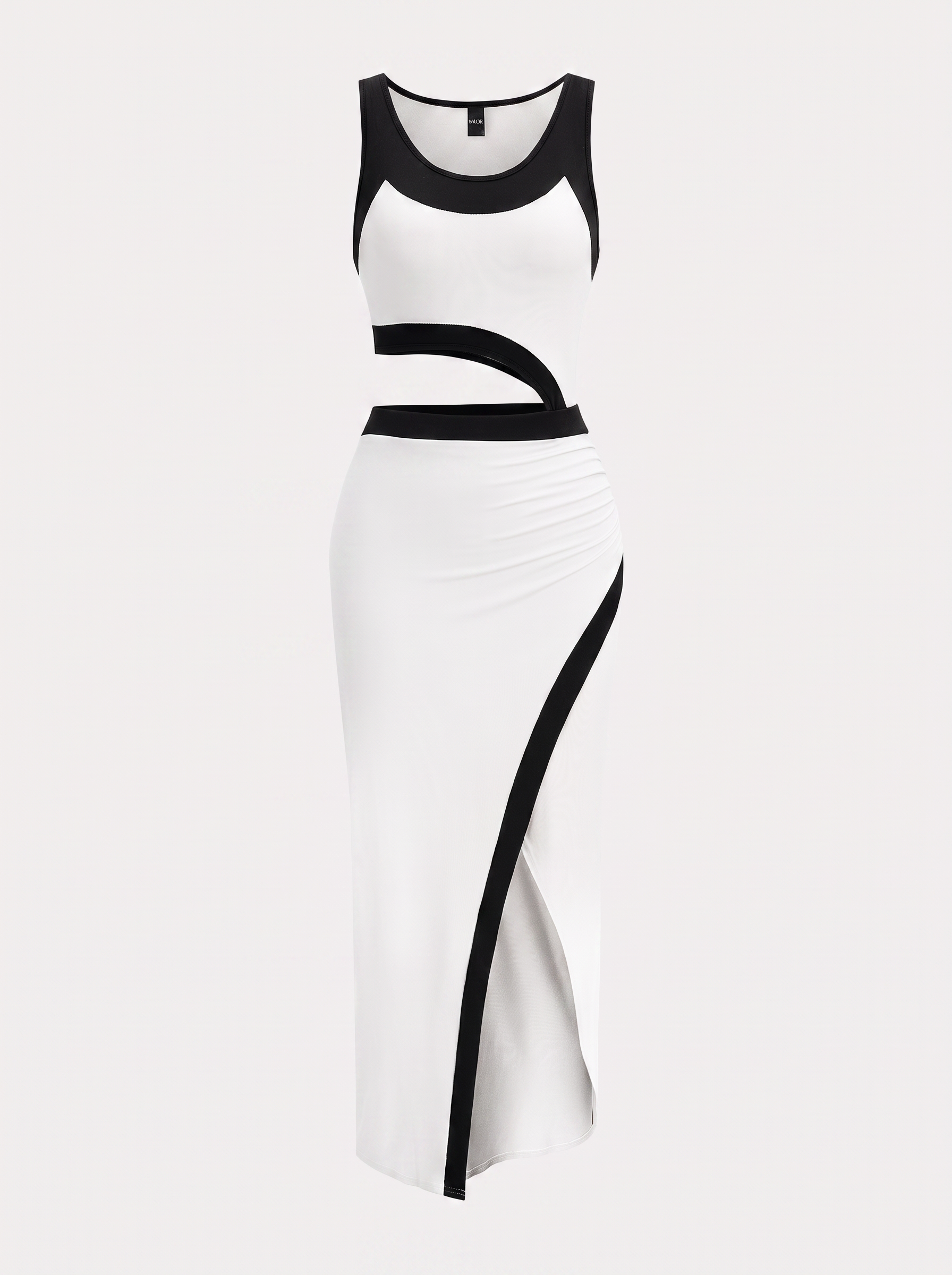 Cut-Out Jersey Midi Dress - view 4