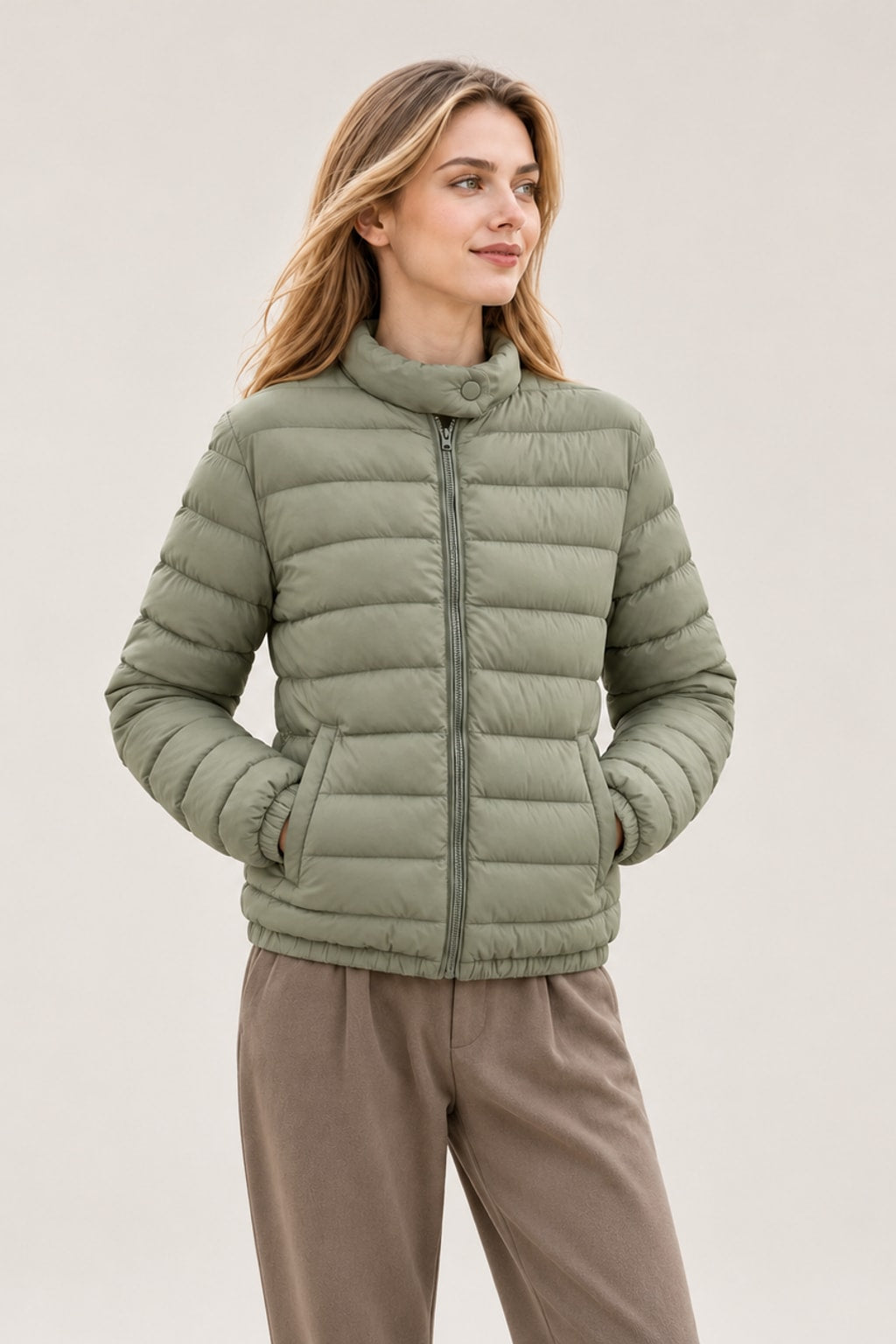 Ultralight Down Jacket Feather Overcoat - 8