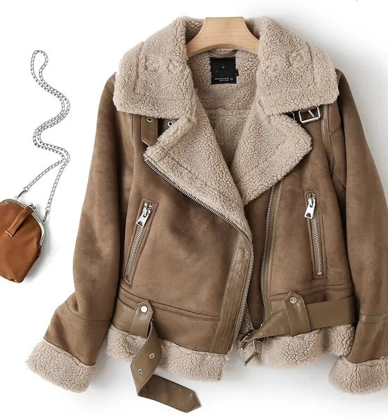 Thermal-lined aviator bomber jacket - view 4