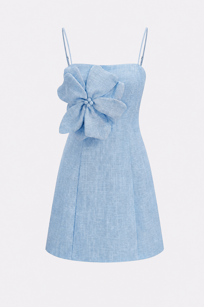 3D Floral Applique Cami Mini Dress - view 6