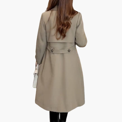 Belted Longline Trench Coat in Three Colors - view 5