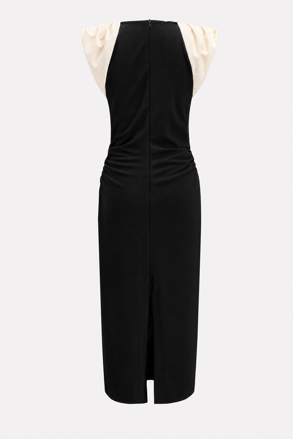 Color Block Jersey Midi Dress - view 6