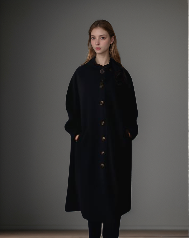 Belted double-breasted trench coat - view 5
