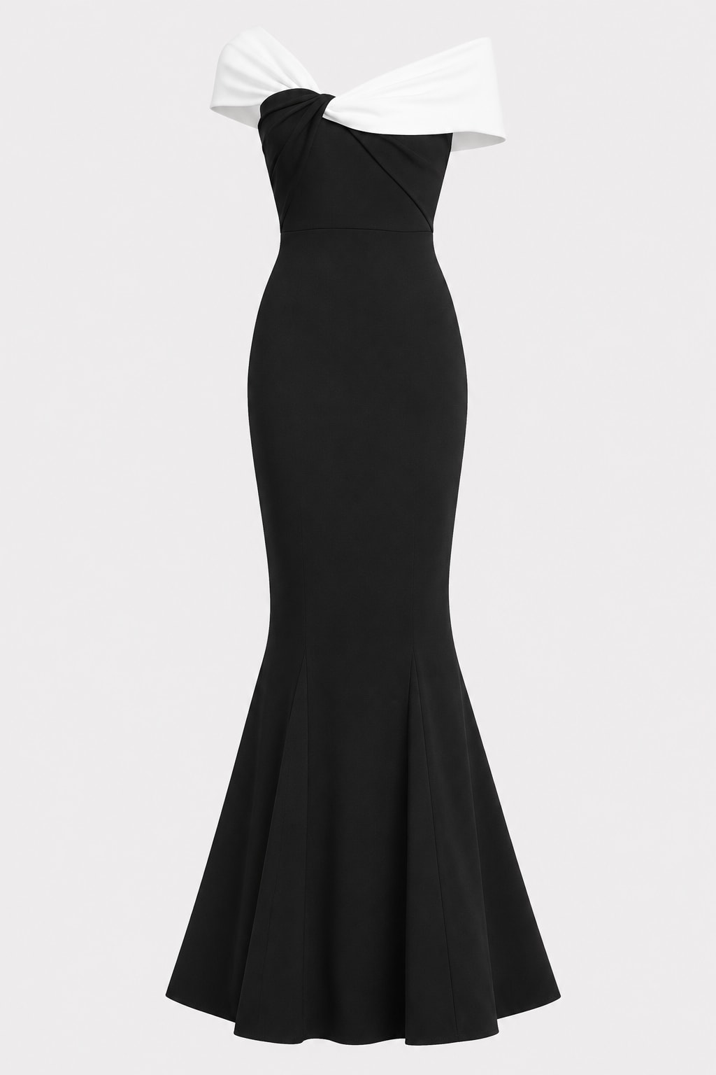 One-Shoulder Evening Maxi Dress Elegant - 1