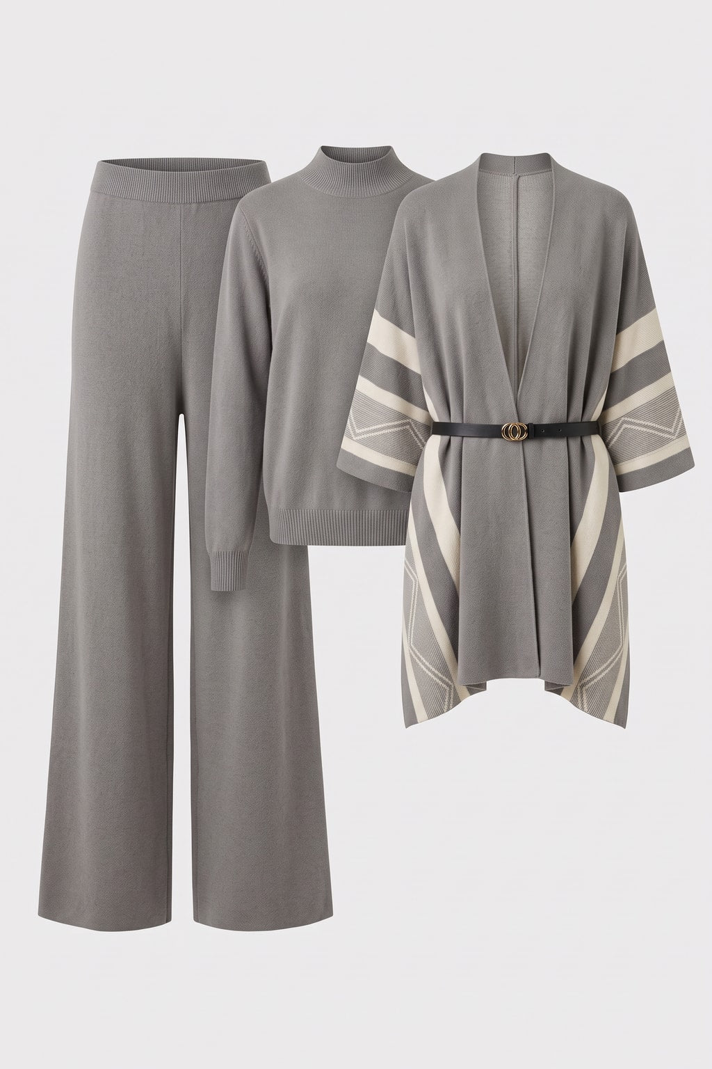Virgin Wool Lounge Set with Tailored Fit - 7