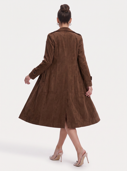 Longline Structured Coat With Notch Lapel - view 3
