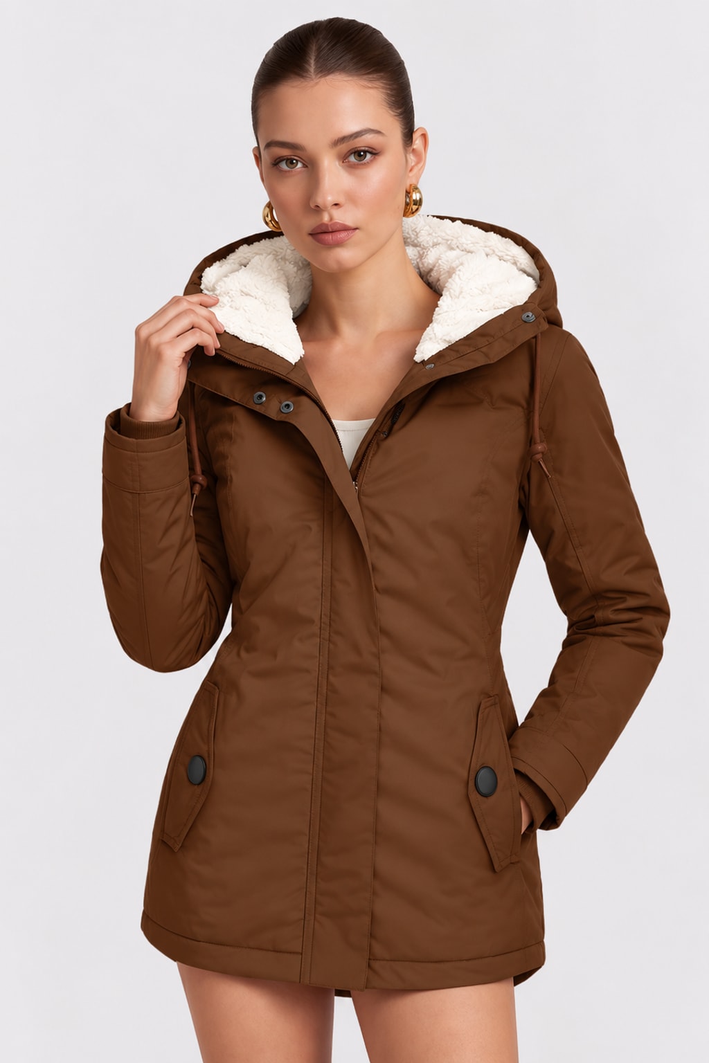 Waterproof Parka Women Long Winter Coat - 7
