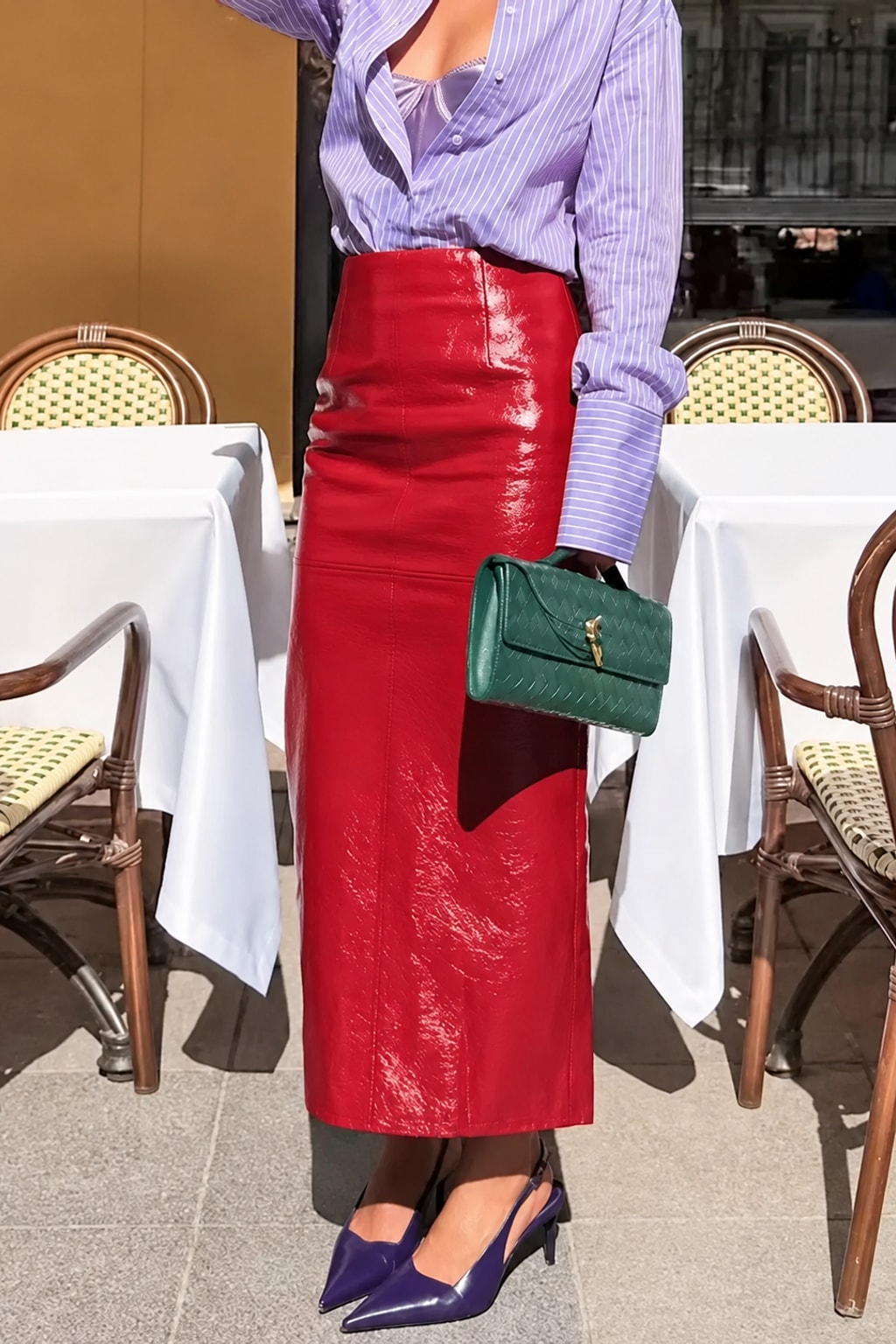 Maxi Skirt Sleek Zipper Streetwear - 14