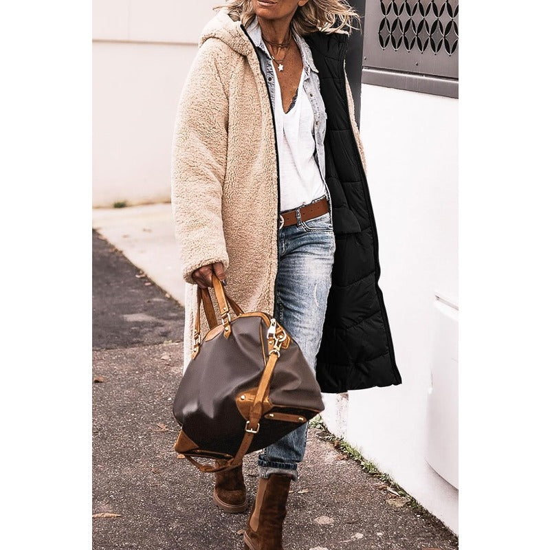 Down-Filled Long Hooded Winter Coat - view 7