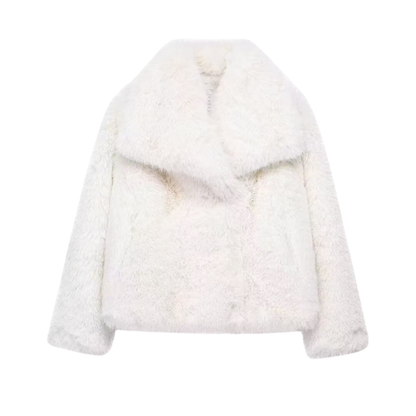 Oversized Coat With Structured Collar - view 6