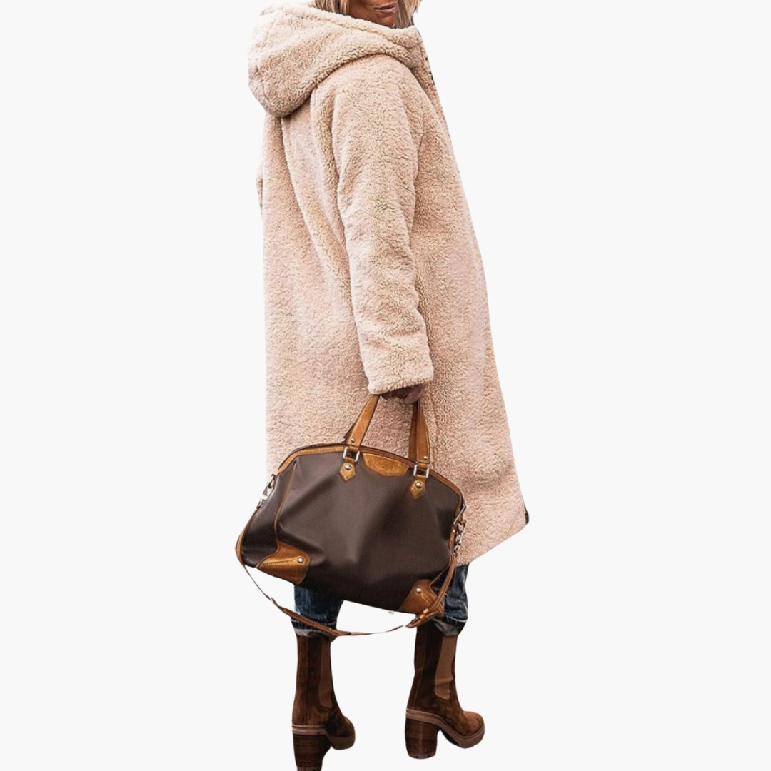 Long reversible tailored coat - view 8