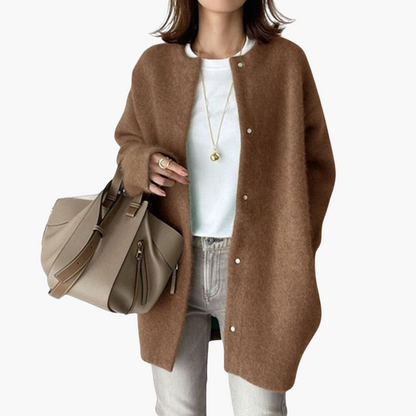 Insulated Shawl Collar Winter Coat - view 4