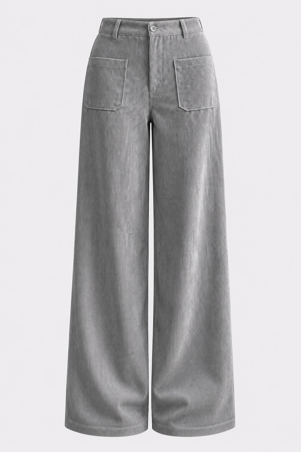 Wide-Leg Pants With High Waist - 1