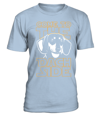 Dachshund Dachshund Dog Pocket T-Shirt - Blue Sky