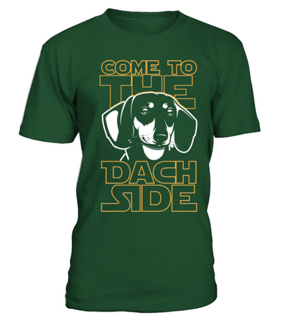 Dachshund Dachshund Dog Pocket T-Shirt - Green Bottle