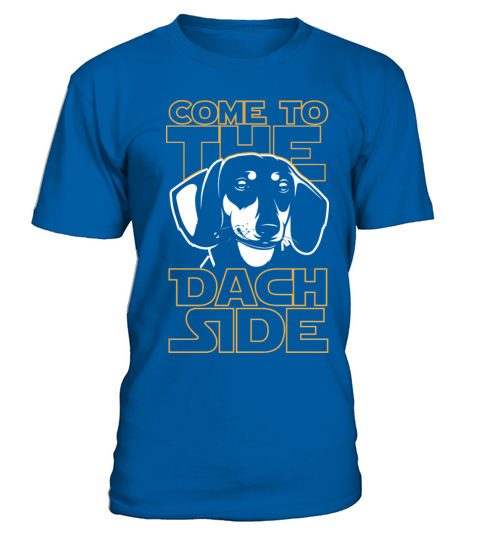 Dachshund Dachshund Dog Pocket T-Shirt - Royal Blue
