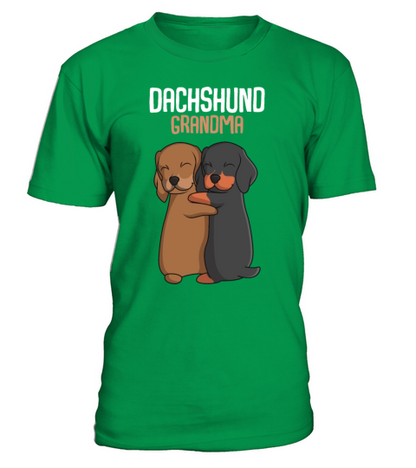 Dachshund Grandma Dog Owner T-Shirt - Irish Green