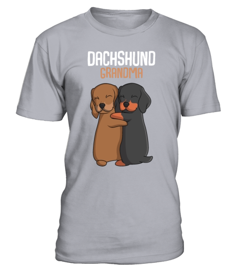 Dachshund Grandma Dog Owner T-Shirt - Sport Grey