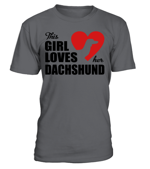 Dachshund T-Shirt Unisex - Charcoal