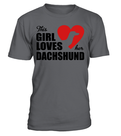 Dachshund T-Shirt Unisex - Charcoal