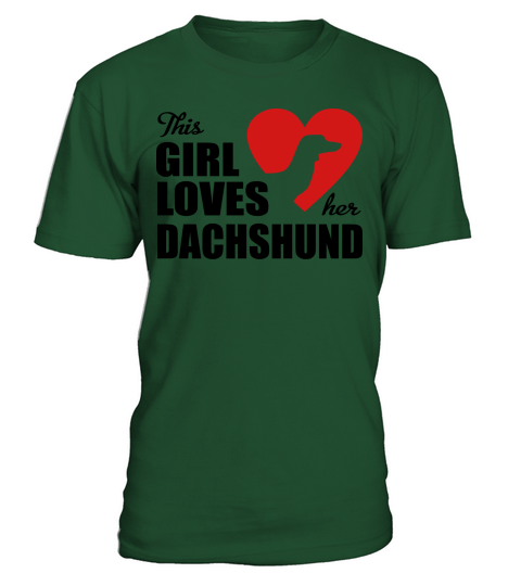 Dachshund T-Shirt Unisex - Green Bottle