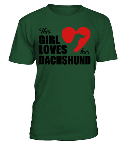 Dachshund T-Shirt Unisex - Green Bottle