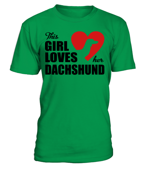 Dachshund T-Shirt Unisex - Irish Green