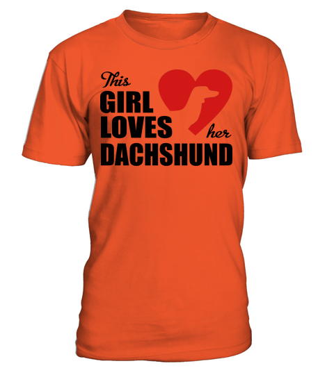 Dachshund T-Shirt Unisex - Orange