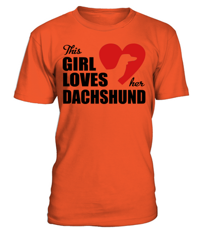 Dachshund T-Shirt Unisex - Orange