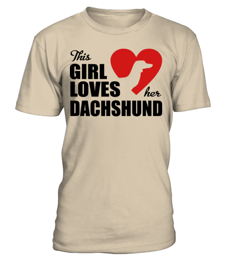 Dachshund T-Shirt Unisex - Sand