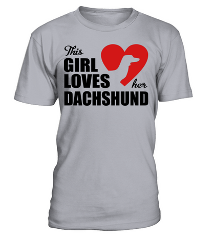 Dachshund T-Shirt Unisex - Sport Grey