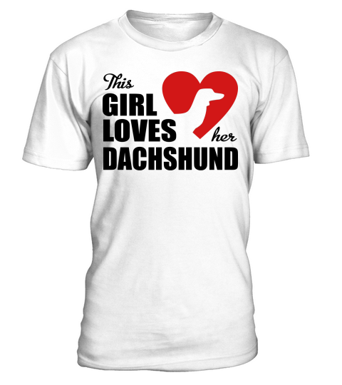Dachshund T-Shirt Unisex - White