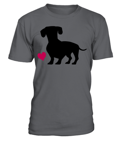 Dachshund T-Shirt Unisex - Charcoal