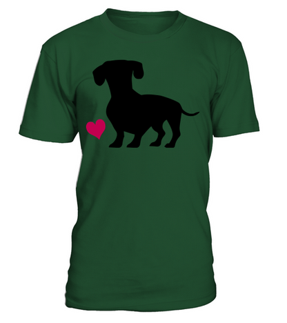 Dachshund T-Shirt Unisex - Green Bottle