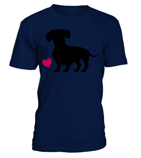 Dachshund T-Shirt Unisex - Navy