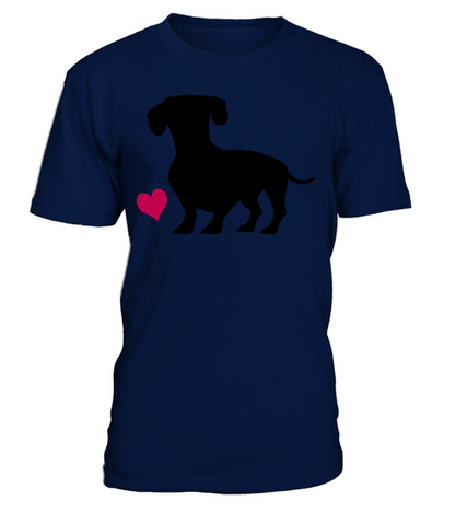 Dachshund T-Shirt Unisex - Navy