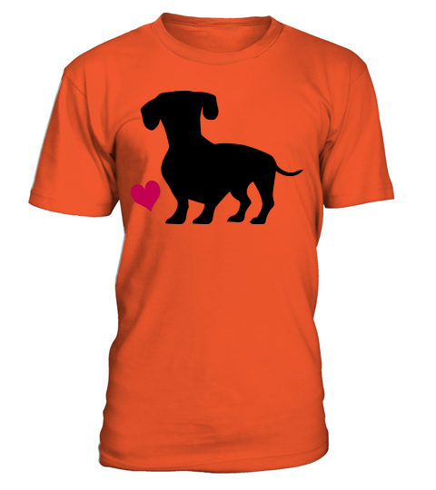 Dachshund T-Shirt Unisex - Orange